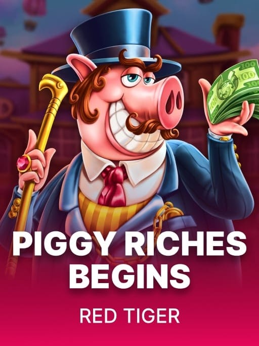 Piggy Riches Begins game cover